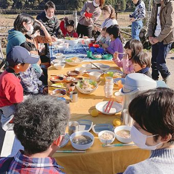 イチロー畑の芋煮会